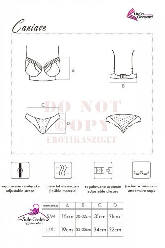 Livco Corsetti Caniave csipkszett - L/XL