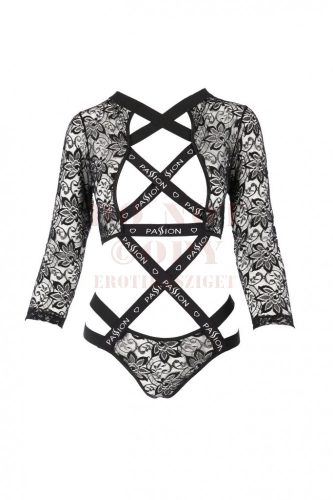 Passion Leticia fekete body - S/M