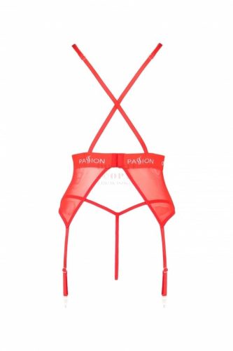 Mirajane piros corset tangával - L/XL