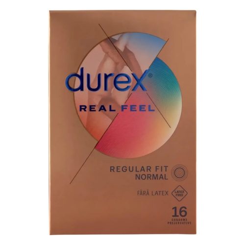 Durex Real Feel latexmentes óvszer - 1 db