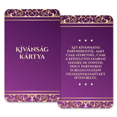 Érzékek játéka társasjáték 