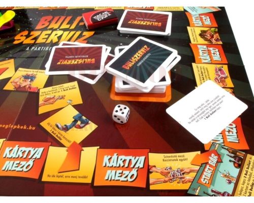 Buliszervíz - a partibeindító társasjáték