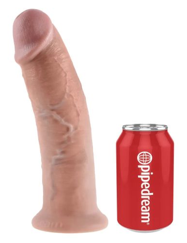 King Cock bőrhatású letapasztható dildó - 25 cm