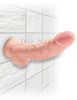 King Cock bőrhatású letapasztható dildó - 36 cm