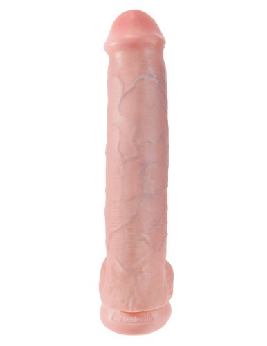 King Cock élethű herés dildó - 42 cm