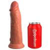 King Cock Elite 8 tapadókorongos dildó - 20 cm
