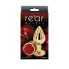 Rear Assets Rose anál plug piros rózsával - közepes