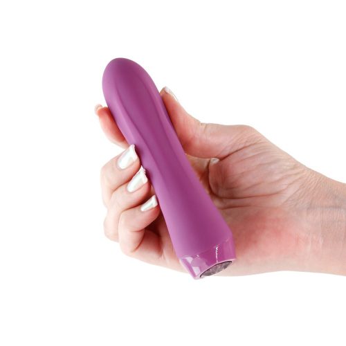 Charms Fern akkus szilikon vibrátor - lila