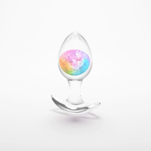 Cosmic Glams szilikon tágító - közepes szivárvány