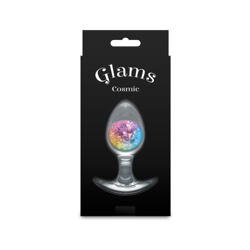 Cosmic Glams szilikon tágító - közepes szivárvány