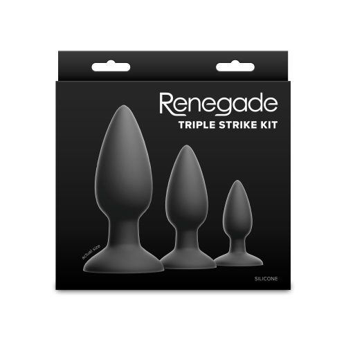 Renegade Triple Strike Kit  - anál plug szett
