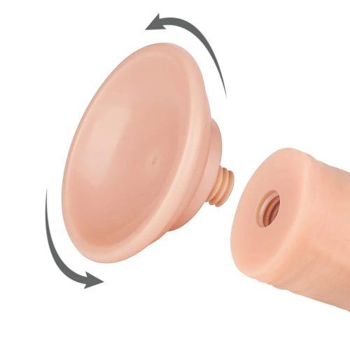 Lovetoy tapadókorongos élethű  dildó - 20 cm