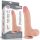 Lovetoy élethű kétrétegű dildó csúszó bőrrel - 22 cm