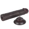 Lovetoy tapadókorongos élethű fekete dildó - 20 cm