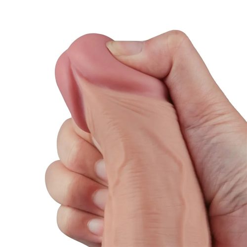 Lovetoy Real Softee élethű herés vibrátor - 25 cm