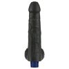 Lovetoy Real Softee tölthető fekete vibrátor - 22 cm