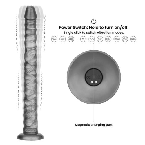 Lovetoy King Sized - extra nagy vibrátor - 40,5 cm