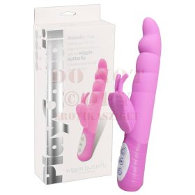 PlayCandi Wiggle forgófejes vibrátor - rózsaszín