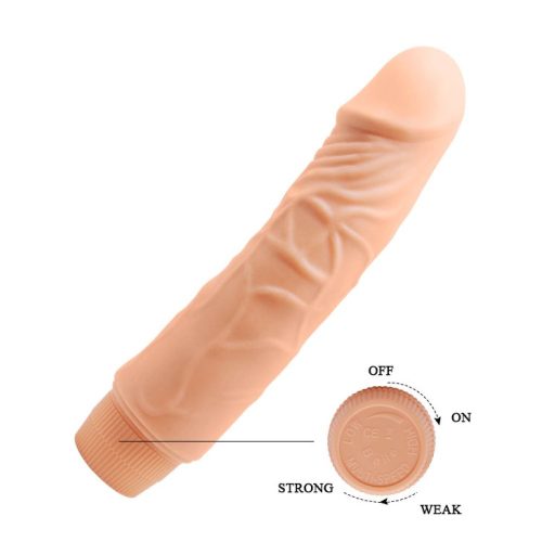 Barbara realisztikus vibrátor - 19,5 cm