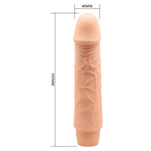 Barbara realisztikus vibrátor - 19,5 cm