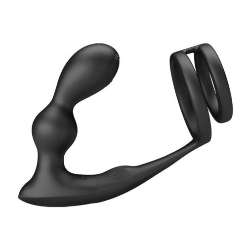 Pretty Love Marshall anál vibrátor dupla gyűrűvel, távirányítóval