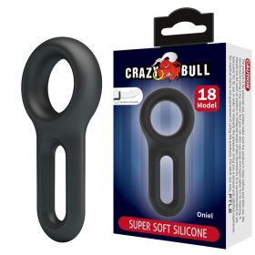 Crazy Bull Oniel dupla szilikon péniszgyűrű