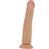 Pretty Love Sharife letapasztható dildó húzogatható bőrrel - 25 cm
