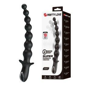 Pretty Love Rigdon akkus anál füzér - fekete