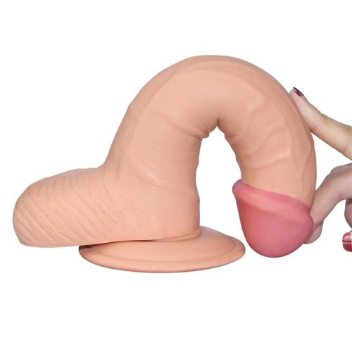 Lovetoy ultra soft dildó - közepes