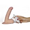 Lovetoy ultra soft vibrációs pénisz - 17 cm