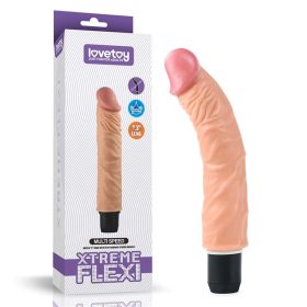 Erezett felszínű Lovetoy vibrációs pénisz 