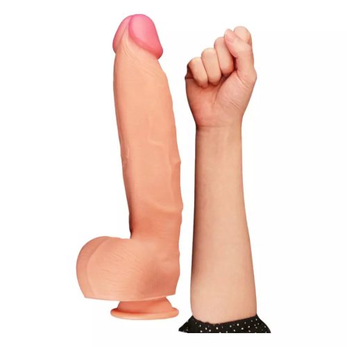 Lovetoy rugalmas élethű óriás dildó - 30 cm