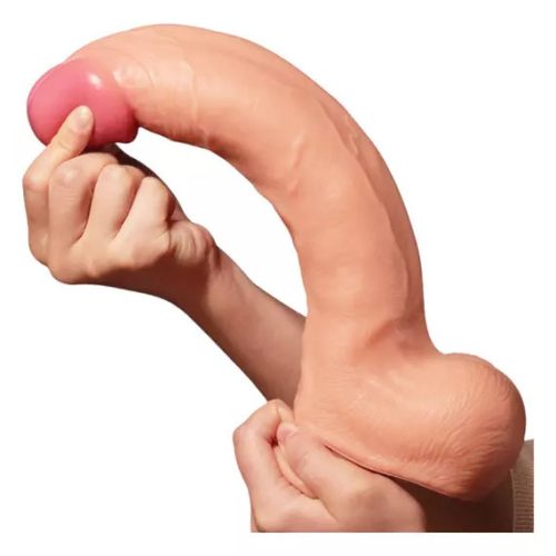 Lovetoy rugalmas élethű óriás dildó - 30 cm
