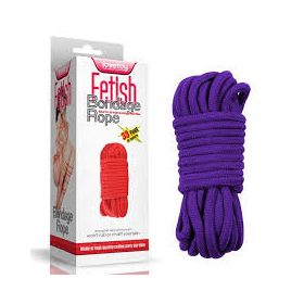 Fetish  lila bondage kötél -  10 m