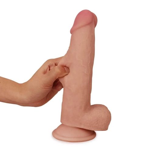 Lovetoy ultra soft letapasztható dildó - nagy