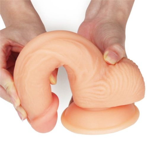 Lovetoy ultra soft dildó - 20 cm