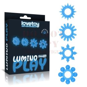 Lumino sötétben világító péniszgyűrű szett