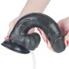 Lovetoy letapasztható spriccelő pumpás dildó - fekete