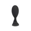 Black Mont fekete anál plug - közepes