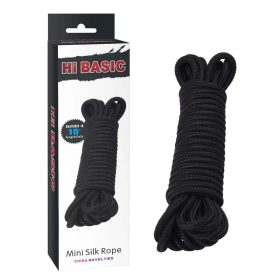 Hi- Basic bondage fekete kötél - 10 m