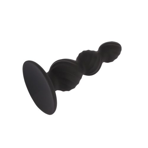 Black Mont hullámos szilikon anál tágító 