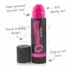 Rózsaszín-fekete mini rúzsvibrátor