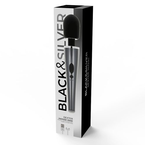 Black&Silver Dexter akkus masszírozó vibrátor