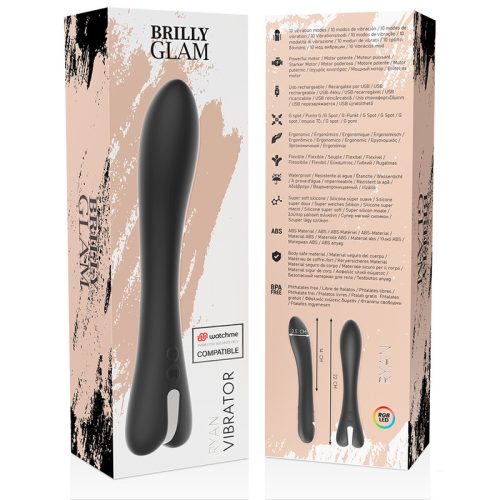 Brilly Glam Ryan akkus szilikon vibrátor