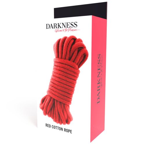 Darkness piros bondage kötél - 20 m