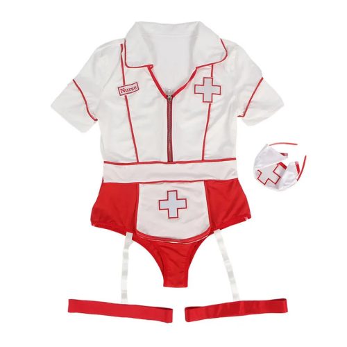 Subblime 3 részes nővér body jelmez - S/M