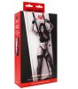 Sei Mio ajtóra rögzíthető fekete bondage kereszt