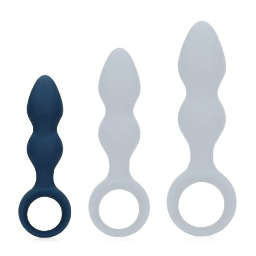 Loveline szilikon golyós anál füzér - 13 cm
