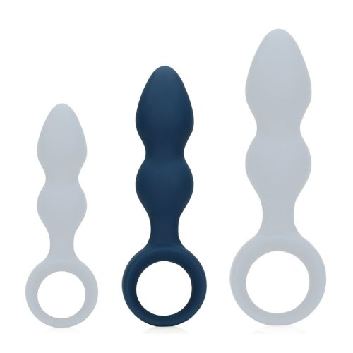 Loveline szilikon golyós anál füzér - 15 cm