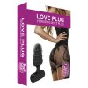 Love Plug mini fekete anál vibrátor